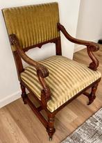 Gestoffeerd eikenhout stoel Louis XVI-stijl, Ophalen