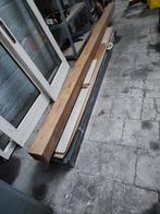 Tuinpaal geïmpregneerd 12cmx12cm x 320cm, Doe-het-zelf en Bouw, Hout en Planken, Ophalen, Zo goed als nieuw, Balk, Geïmpregneerd