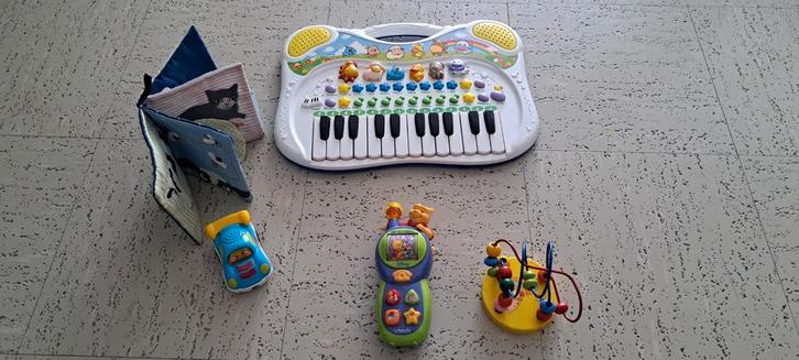 Fun Time 1 2 3 4 boerderijdieren, piano, auto, telefoon, Kinderen en Baby's, Speelgoed | Fisher-Price, Gebruikt, Duw- of Trekspeelgoed