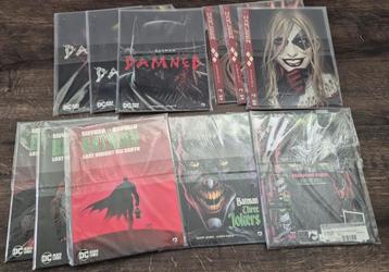 14 nieuwe DC comics: Batman Damned, Harleen, Three Jokers beschikbaar voor biedingen