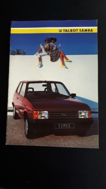 TALBOT SAMBA 1985, Enlèvement ou Envoi, Neuf, Autres marques
