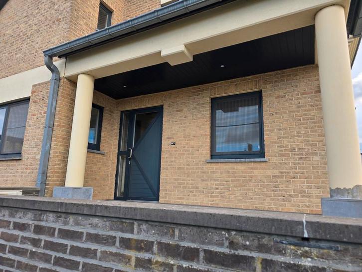 Aluminium ramen en deuren dubbel glas, Doe-het-zelf en Bouw, Raamkozijnen en Schuifdeuren, Gebruikt, Aluminium, Ophalen