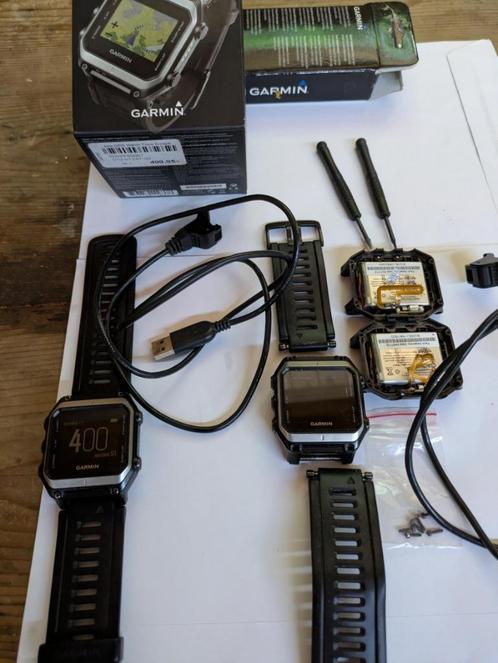 GARMIN EPIX 1 + extra Garmin Epix 1 met onderdelen, Handtassen en Accessoires, Sporthorloges, Gebruikt, Zwart, Afstand, GPS, Hoogte
