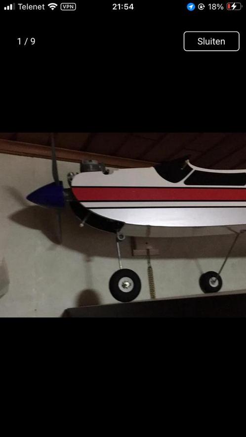 Nieuwe graupner sky Hero 2, Hobby en Vrije tijd, Modelbouw | Radiografisch | Vliegtuigen, Nitro, Ophalen