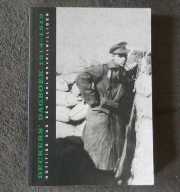 Deckers' dagboek 1914 - 1918 (Jacky Legge)  beschikbaar voor biedingen