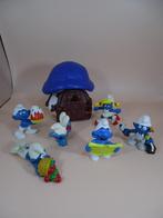smurfen + huisje schtroumpf maison, Verzamelen, Smurfen, Ophalen of Verzenden, Nieuw, Knutselsmurf