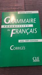 Grammaire prog du fr- corrigé, Comme neuf