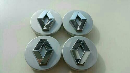 Renault naafdoppen/logo's/centercaps dia 57 mm of 60 mm, Auto diversen, Wieldoppen, Nieuw, Ophalen of Verzenden