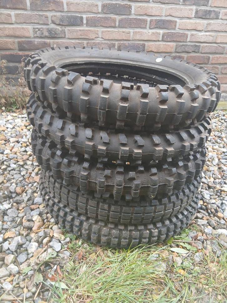 Oldtimer 18" trial enduro banden, Motoren, Onderdelen | Oldtimers, Gebruikt, Ophalen of Verzenden