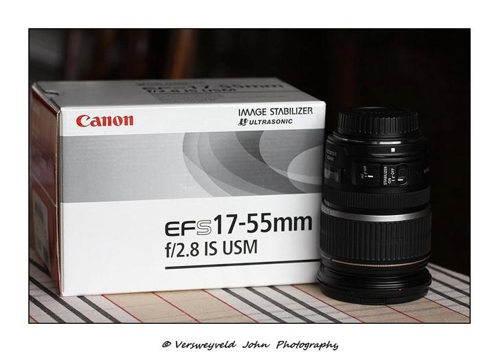 Canon EF-S 17-55mm f/2.8 IS USM, Audio, Tv en Foto, Foto | Lenzen en Objectieven, Zo goed als nieuw, Telelens, Zoom, Ophalen
