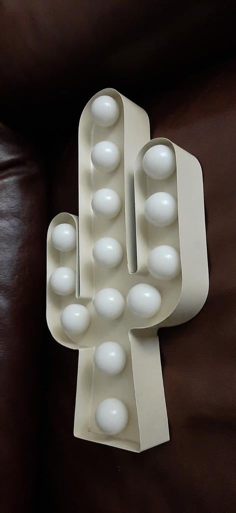 💥Vintage Sfeerlamp Cactus lamp metalen, Antiek en Kunst, Ophalen of Verzenden