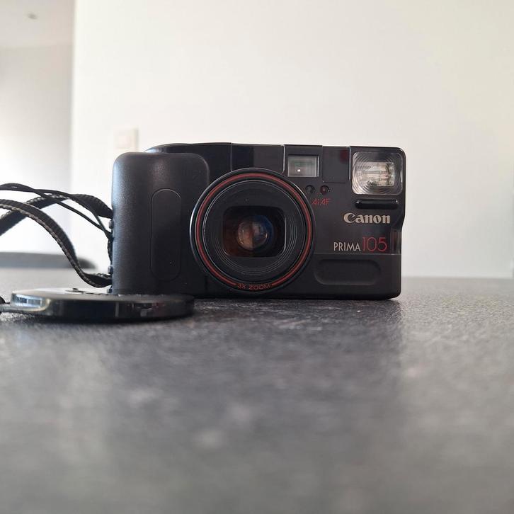 Canon Prima Zoom 105, Audio, Tv en Foto, Fotocamera's Analoog, Zo goed als nieuw, Canon, Ophalen of Verzenden
