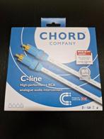 Chord Company C-Line RCA 1m, Ophalen of Verzenden, Zo goed als nieuw, Minder dan 2 meter, Interlink-kabel