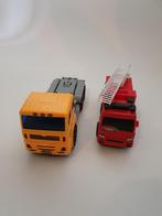 2 camions en plastiques, Ophalen of Verzenden, Gebruikt