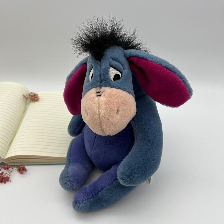 Medium Eeyore Plush Disney Winnie the Pooh, Verzamelen, Disney, Zo goed als nieuw, Knuffel, Winnie de Poeh of vrienden, Ophalen of Verzenden