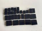Lego panels zwart 28 stuks / 279-15, Ophalen of Verzenden, Gebruikt, Losse stenen, Lego