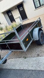 Aanhangwagen 750 enkel as te ruil tege dubbel as, Autos : Divers, Remorques, Enlèvement, Utilisé