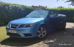 Saab 9-3 cabrio TTID, Auto's, Beige, 4 cilinders, Cabriolet, Blauw