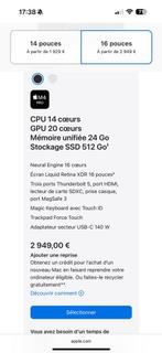 MacBook Pro M4 16 pouces, Computers en Software, Apple Macbooks, Ophalen, Nieuw, 16 inch, MacBook
