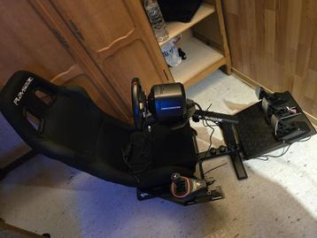 Thrustmaster T248 + Playseat Cockpit + TH8S beschikbaar voor biedingen