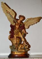 Aartsengel St Michaël 40 cm, Antiek en Kunst, Antiek | Religieuze voorwerpen, Ophalen of Verzenden
