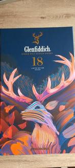 Glenfiddich 18Y Limited Design Giftpack + heupfles, Verzamelen, Wijnen, Nieuw, Vol, Ophalen of Verzenden