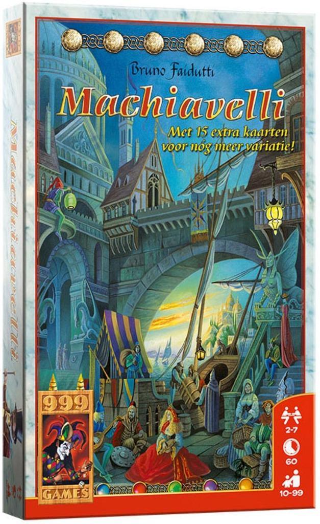 Machiavelli - Kaartspel, Hobby en Vrije tijd, Gezelschapsspellen | Kaartspellen, Zo goed als nieuw, Vijf spelers of meer, Ophalen