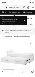Bedframe met onderbed en opberger Ikea, Huis en Inrichting, Ophalen, Zo goed als nieuw