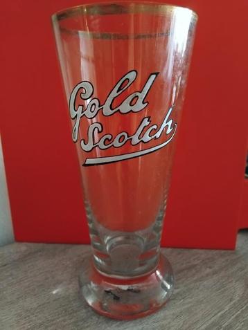 Verre à bière en émail écossais doré, Enlèvement ou Envoi, Comme neuf