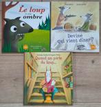 Lot de 3 livres ( histoire de loup ), Enlèvement