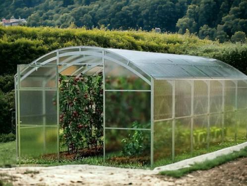 Serre GREN 3x6m 18m² Staal 6mm polycarbonaat, Tuin en Terras, Kassen, Nieuw, Kweekkas, Staal, Polycarbonaat, Verzenden