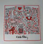 Keith Haring lithografie (Baby Crib), Antiek en Kunst, Ophalen of Verzenden