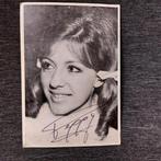 Fotokaart zangeres Peggy met handtekening, Ophalen of Verzenden