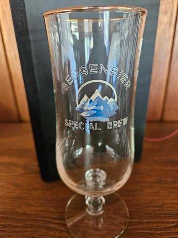 Verre à bière ancien Bergenbier Special Brew, Enlèvement ou Envoi, Utilisé