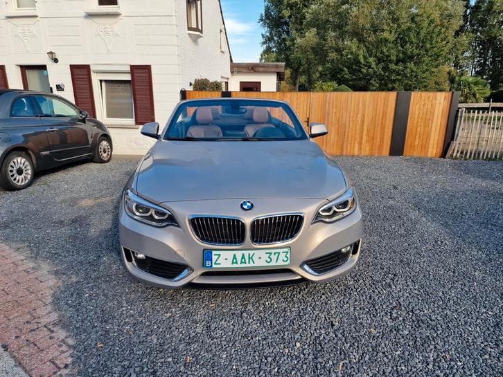 Bmw 220d luxury uitvoering cabrio automaat reeds Gvv!!!, Auto's, BMW, Bedrijf, Te koop, 2 Reeks, Centrale vergrendeling, Zetelverwarming