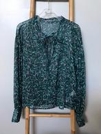 Terranova groen/turquoise blouse met patroon, maat M., Kleding | Dames, Blouses en Tunieken, Groen, Gedragen, Maat 38/40 (M), Terranova