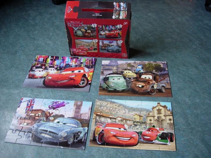 Cars puzzle, Kinderen en Baby's, Speelgoed | Kinderpuzzels, Zo goed als nieuw, 4 tot 6 jaar, 10 tot 50 stukjes, Ophalen of Verzenden