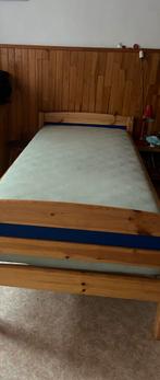 Lit et matelas, Ophalen, Gebruikt, Eenpersoons, Beige