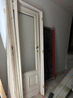 URGENT porte ancienne avec panneau verre, Bricolage & Construction, Enlèvement, Utilisé