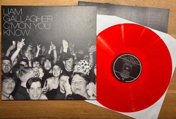 LIAM GALLAGHER ( OASIS ) - C'mon you know ( LP; rood vinyl ) beschikbaar voor biedingen