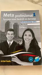 Mega profesional 1 Spaans voor bedrijf en beroep - werkboek, Boeken, Schoolboeken, Ophalen of Verzenden, Nieuw