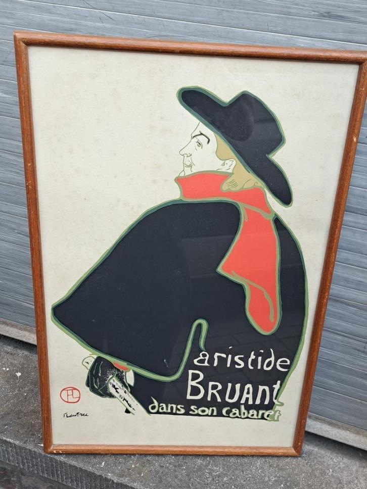 lithographie de toulouse lautrec, Antiek en Kunst, Kunst | Litho's en Zeefdrukken, Ophalen of Verzenden