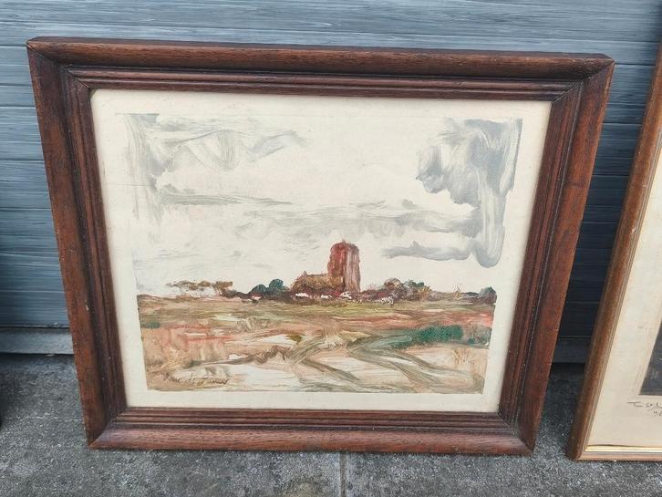 Lithographie signe René de pauw, Antiquités & Art, Art | Lithographies & Sérigraphies, Enlèvement ou Envoi