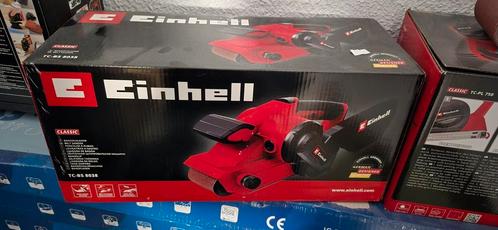 Einhell bandschuurmachine nieuw, Doe-het-zelf en Bouw, Gereedschap | Slijpmachines, Nieuw, Overige typen, Ophalen of Verzenden