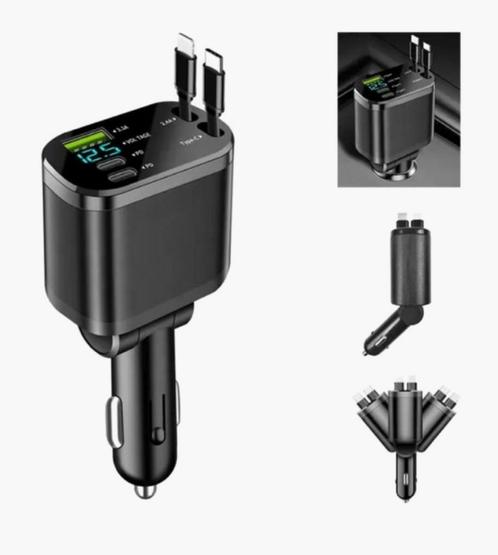 Autolader snel opladen 1+ 1 Gratis, Telecommunicatie, Autoladers, Nieuw, Ophalen