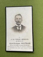 Hautman x van Bever 1870 Brussel 1926 Anderlecht, Verzamelen, Ophalen of Verzenden, Bidprentje