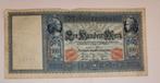 100 Reichsmark 1910, Postzegels en Munten, Bankbiljetten | Europa | Niet-Eurobiljetten, Los biljet, Duitsland, Ophalen of Verzenden