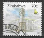 Zimbabwe 1995 - Yvert 322 - Klokkentoren in Boggie (ST), Timbres & Monnaies, Timbres | Afrique, Affranchi, Zimbabwe, Envoi