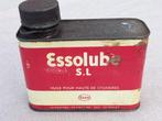 bidon d'huile rare Essolube S.L, Emballage, Utilisé, Enlèvement ou Envoi