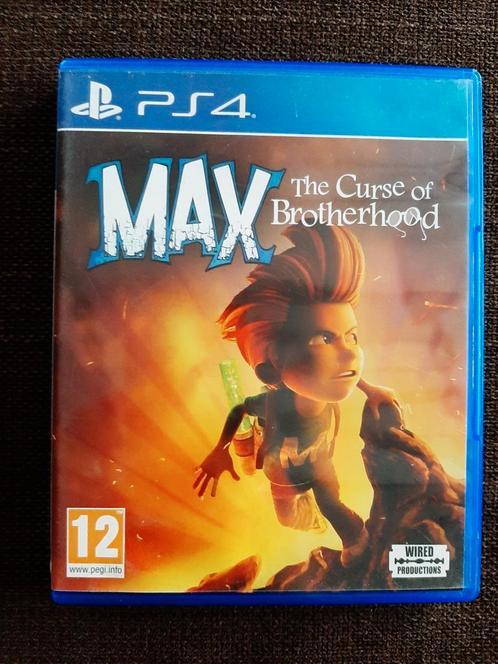 PS4 Max - La Malédiction de la Fraternité, Consoles de jeu & Jeux vidéo, Jeux | Sony PlayStation 4, Comme neuf, Enlèvement ou Envoi